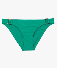bas de maillot de bain femme forme slip a anneaux vert bas de maillots de bain7916601_4