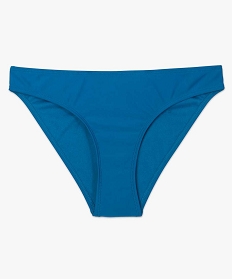 bas de maillot de bain femme uni forme slip bleu bas de maillots de bain7916801_4