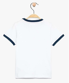 tee-shirt bebe garcon avec motif dauphin sur lavant blanc7966801_2