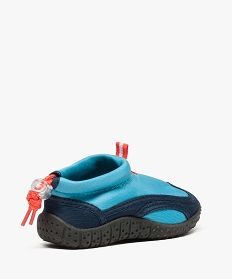 chaussures aquatiques garcon ajustables bleu tongs et plage7970001_4
