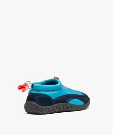 chaussures aquatiques garcon ajustables bleu tongs et plage7970301_4