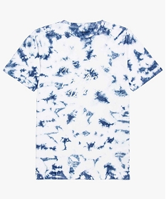 tee-shirt garcon bicolore avec motif palmier multicolore tee-shirts7986301_1