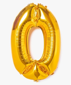 ballon gonflable en forme de chiffre jaune8237001_1