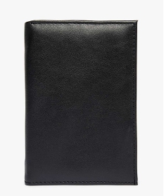 GEMO Portefeuille 2 volets noir standard