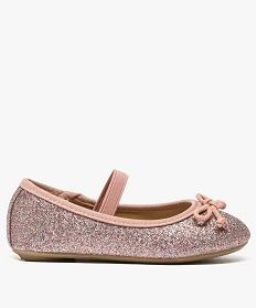 CHAUSSURE SPORT MARINE/GRIS BALLERINE ROSE GLITTER:30125540155-Pu (polyurethan/Pu (polyurethan/Tpr/Pu (polyurethan/