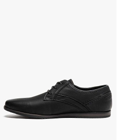 derbies homme unies avec surpiqures contrastees noir8729501_3