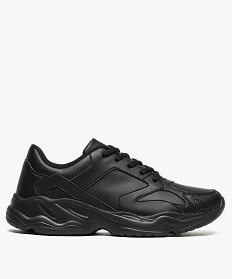 baskets dadshoes* homme monochromes noir baskets et tennis8734701_1