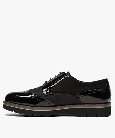 derbies femme vernis et pailletes noir derbies8742201_3