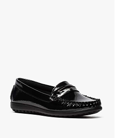 mocassins confort vernis et extra souples femme noir vif mocassins8749701_2