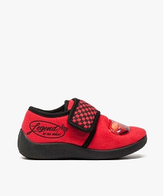 chaussons bebe garcon a scratch - cars rouge chaussons8775201_1