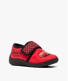 chaussons bebe garcon a scratch - cars rouge chaussons8775201_2