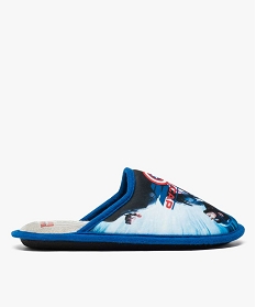 chaussons garcon forme mules - capitaine america bleu8776601_1