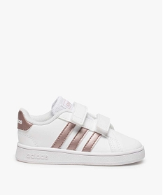 baskets bebe fille a scratch grand court adidas blanc8787801_1