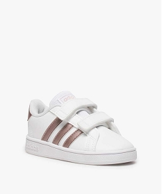 baskets bebe fille a scratch grand court adidas blanc8787801_2