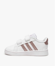 baskets bebe fille a scratch grand court adidas blanc baskets et tennis8787801_3