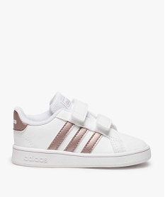 baskets fille a scratch grand court adidas blanc baskets8788501_1