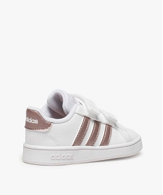 baskets fille a scratch grand court adidas blanc baskets8788501_4