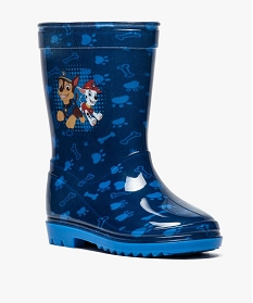 bottes de pluie garcon – la patpatrouille bleu bottes de pluie et apres-ski8798301_2