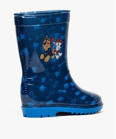 bottes de pluie garcon – la patpatrouille bleu bottes de pluie et apres-ski8798301_4