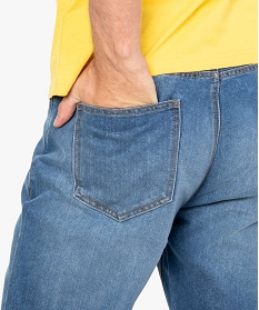 jean homme regular 5 poches taille normale longueur l34 bleu jeans8823201_2
