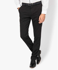 pantalon homme coupe classique chine gris pantalons de costume8824301_1