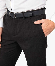 pantalon homme coupe classique chine gris pantalons de costume8824301_2