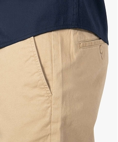 pantalon homme chino coupe straight beige8824601_2