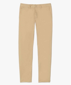 pantalon homme chino coupe straight beige8824601_4