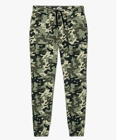 pantalon homme en toile imprime camouflage multicolore pantalons de costume8826201_4