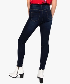 jean femme slim taille haute en stretch bleu jeans8857201_3