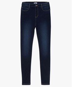 jean femme slim taille haute en stretch bleu jeans8857201_4