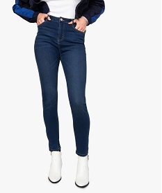 jean femme coupe slim 5 poches en stretch gris pantalons jeans et leggings8857701_1