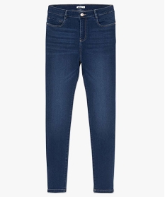 jean femme coupe slim 5 poches en stretch gris pantalons jeans et leggings8857701_4