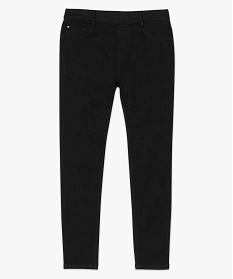 jegging femme taille normale en coton stretch noir pantalons et jeans8857801_4