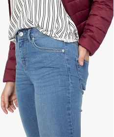 jean femme coupe skinny taille basse en stretch gris pantalons jeans et leggings8858301_2