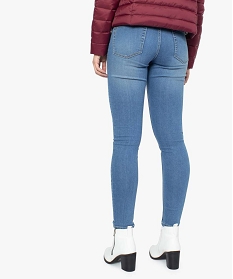 jean femme coupe skinny taille basse en stretch gris pantalons jeans et leggings8858301_3
