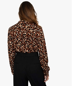 chemise femme fluide a imprime leopard imprime chemisiers8878201_3