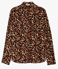 chemise femme fluide a imprime leopard imprime8878201_4