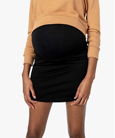 jupe de grossesse courte avec bandeau noir8890301_2