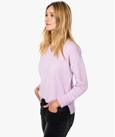  PULL LILAS:40289530373-Acrylique////