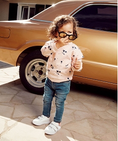 jean coupe slim bebe fille bleu vif pantalons8940101_4