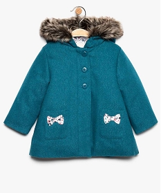 manteau bebe fille paillete avec doublure peluche bleu8941801_1
