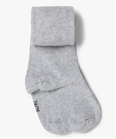 collant uni bebe fille gris collants8963101_2