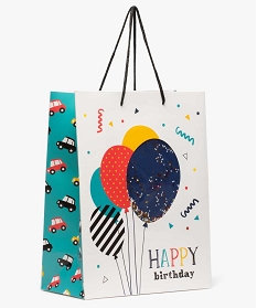 sac cadeau garcon pour anniversaire avec confettis pailletes multicolore8982901_1