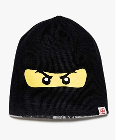 bonnet garcon reversible avec motif ninjago - lego noir8983501_1