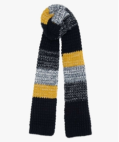 echarpe garcon multicolore en grosse maille multicolore foulards echarpes et gants8985201_1