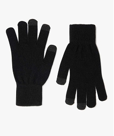 gants homme compatibles ecrans tactiles noir8989501_1