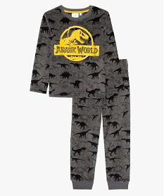 pyjama garcon en polaire douce imprime jurassic world imprime9010801_1