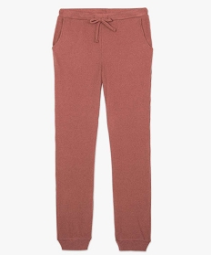 pantalon dinterieur femme en maille cotelee rose bas de pyjama9030301_4