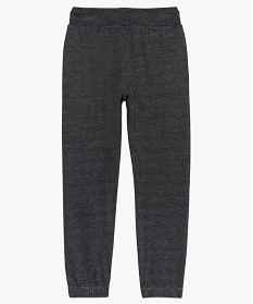 pantalon de jogging garcon uni en molleton doux gris pantalons9040001_2